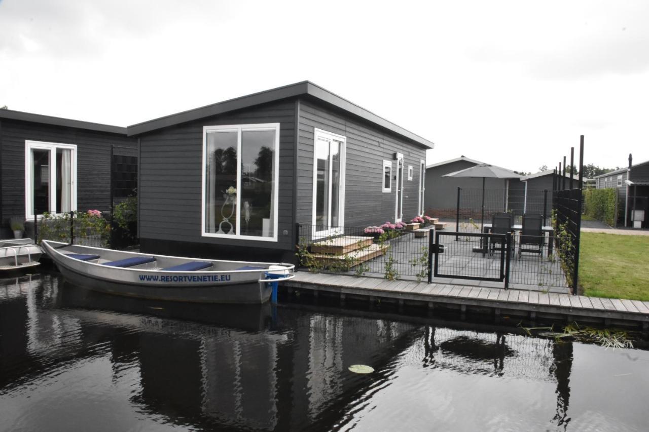 Chalet 'Het Giethoornsche Meer' Bagian luar foto
